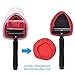 AutoEC Windshield Cleaning Tool, Car Cleaner Tool with Inside Extendable Handle, Window Cleaner Brush Kit Auto Glass Wiper for Windshield with 2 Microfiber Towel Pads Home Windows, Trucks, SUV & RV