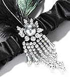 JustinCostume 1920s Accessories Headband Necklace Gloves Cigarette Holder (A11)