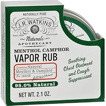 Amazon.com: JR Watkins Original Menthol Camphor Cough Ointment/Rub 4.1 ...