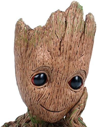 Guardians of The Galaxy Flowerpot Cute Model Toy Best Christmas Gifts For Kids，Pen holder