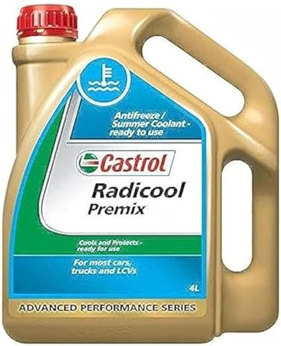 Castrol Radi Cool Premix Summer Coolant and Antifreeze (4L) price in ...