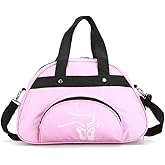 Dance Duffle Bag For Girls Ballet Bag,Light Weight,Gift (Pink)
