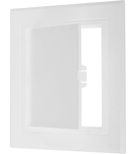 Amazon.com: Wallo® 4 X 4-Inch SMALLEST Plastic Access Door, Hinged