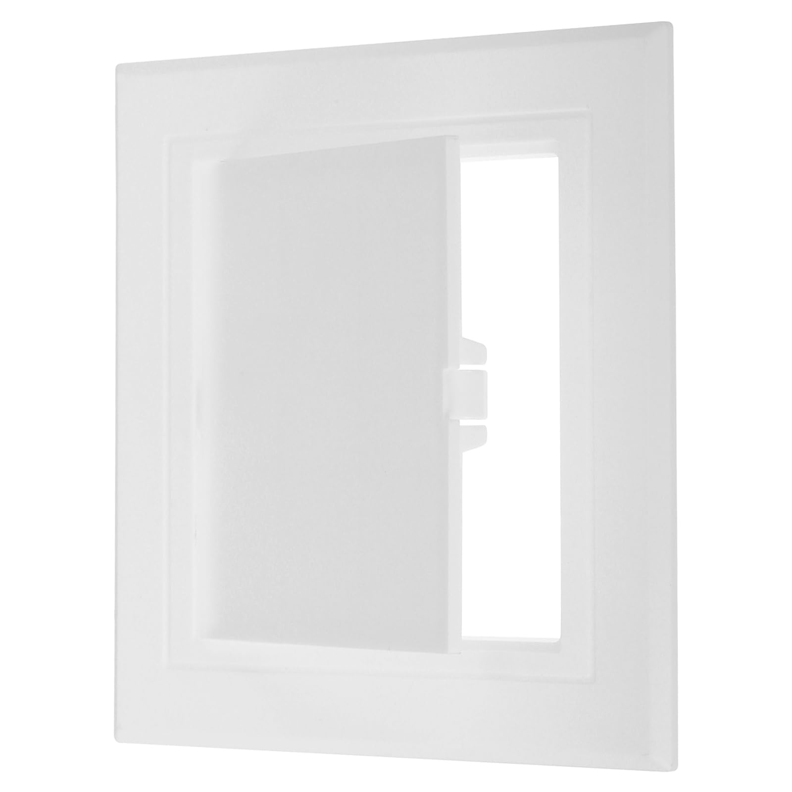 PATIKIL 5x5 inch(115x115mm) Removable Hinged Access Panel, ABS Plumbing Access Doors Easy Wall Hole Cover for Drywall Plumbing Electrical Cables Wiring, White