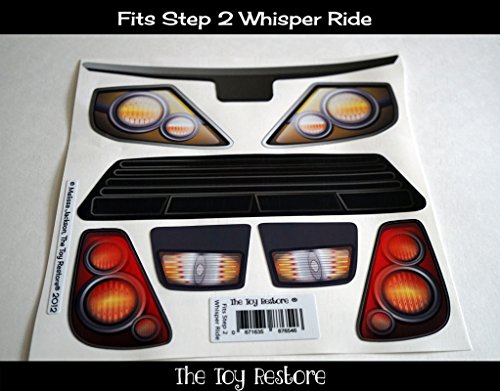 New Replacement Decals Fits Step 2 Whisper Ride