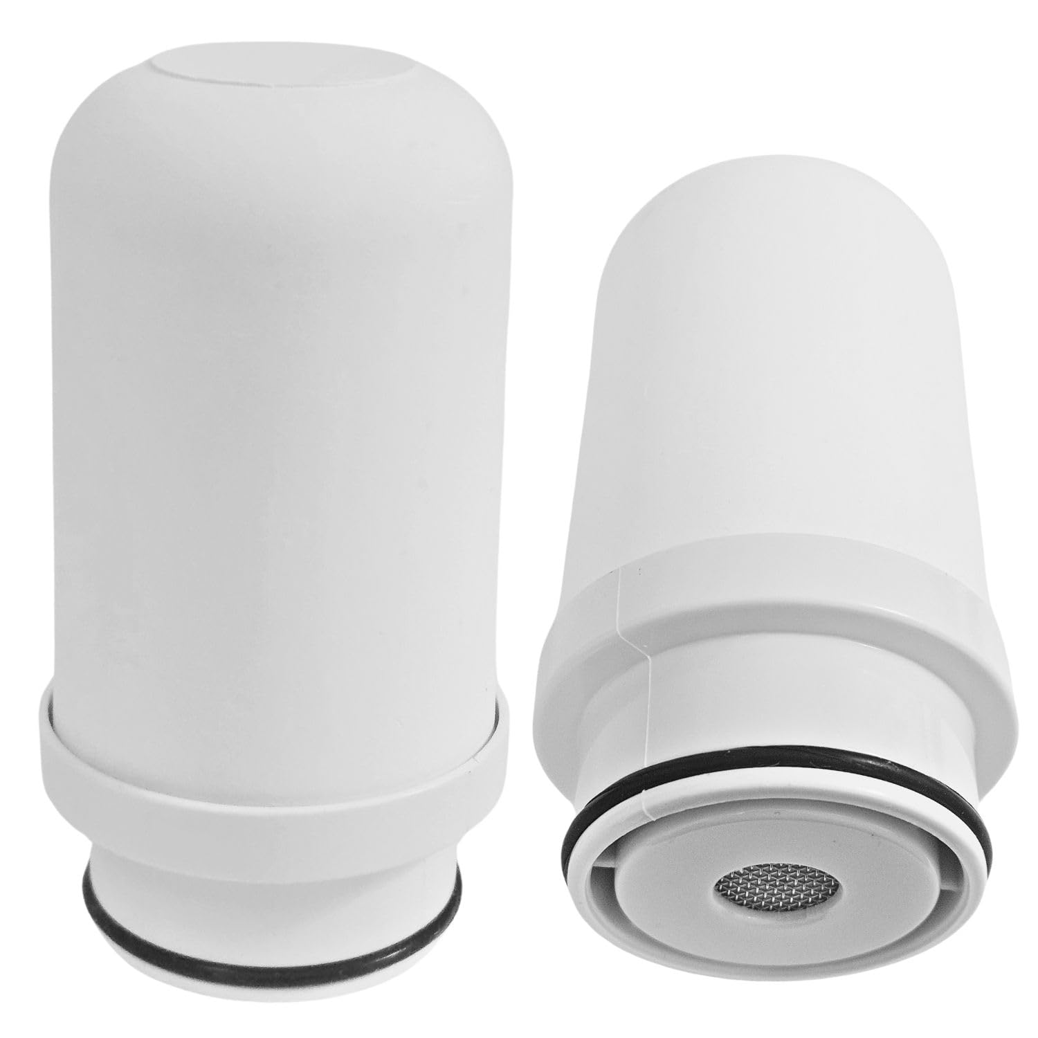 Wassaplus® SC Filter – Pack of 2 Refill Cartridges – Activated Carbon and Diatomaceous Ceramics – Removes Chlorine, Heavy Metals, Microorganisms and Bad Taste