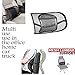 SERMICLE Lumbar Support Mesh,Vekey Back Support Mesh Back Cushion Breathable Comfortable Adjustable for All Types Car Seat Office Chair (PP Fiber Mesh, Standard)