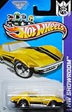Hot Wheels 2013 '69 Corvette HW Showroom Yellow 201/250