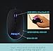 NKEY G007 mini Gaming Mouse, Super Fast 0.8ms Click Response Rate, LED effects, 3rd Generation Optical Sensor, 5 Adjustable DPI Levels