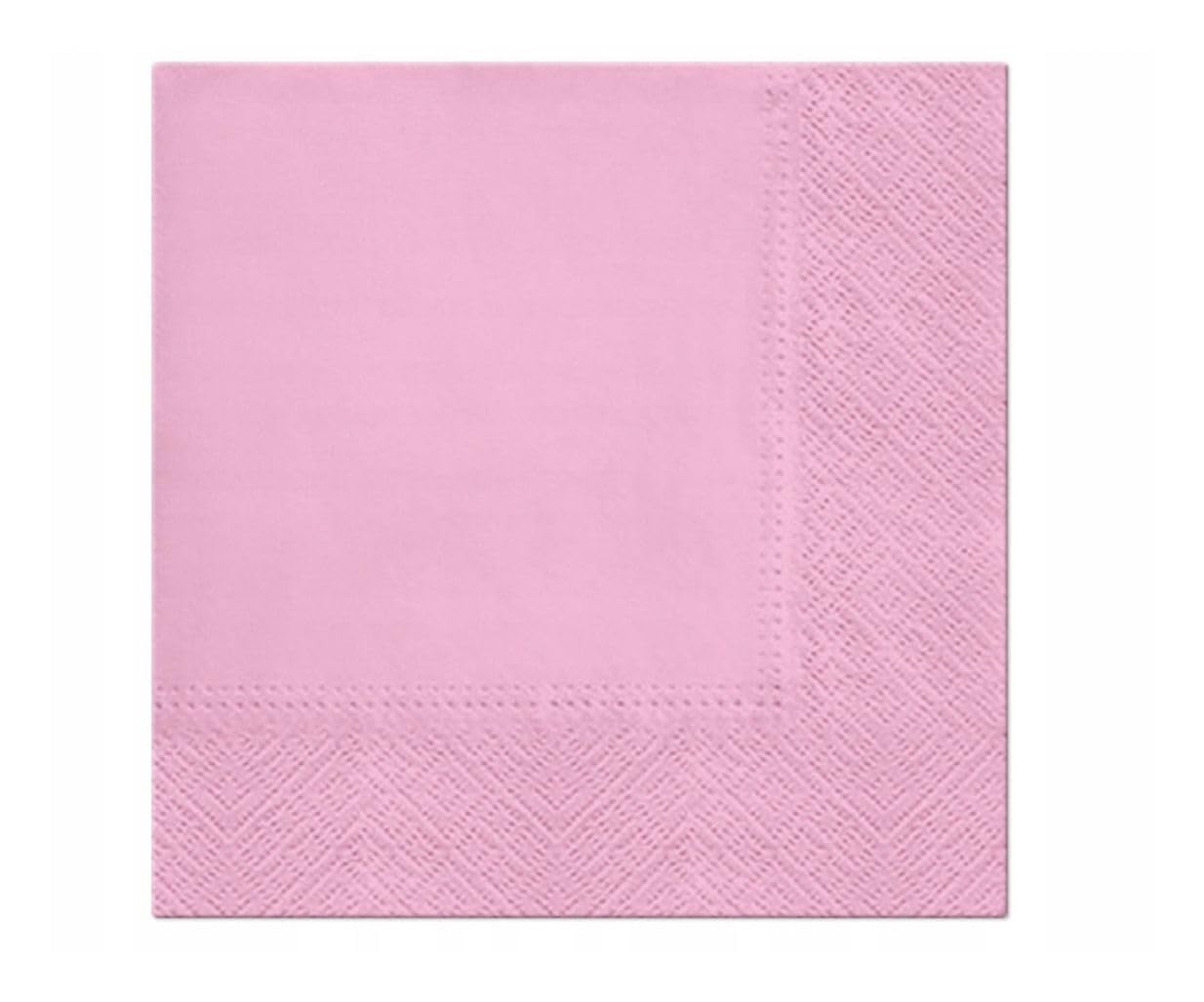 Solid Colours - ROSA - Pack of 20 paper napkins