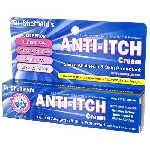 Dr. Sheffield's Antiitch Cream with Histamine Blocker 1.25 Oz