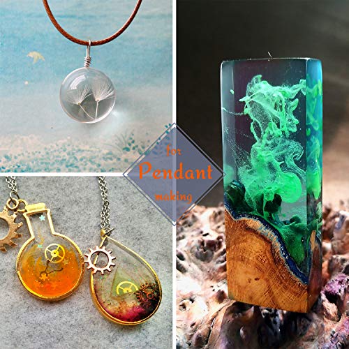 Epoxy Resin Starter Kit 20 oz Epoxy Resin with Alcohol Ink, Metallic