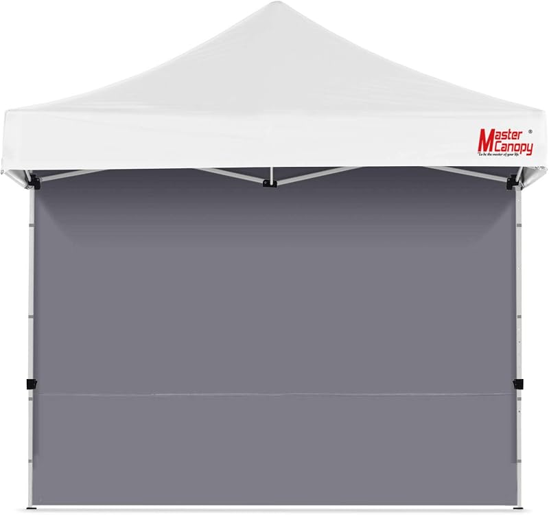MasterCanopy Instant Gazebo Sidewall Panel 3x3M Water & UV Resistant Gray