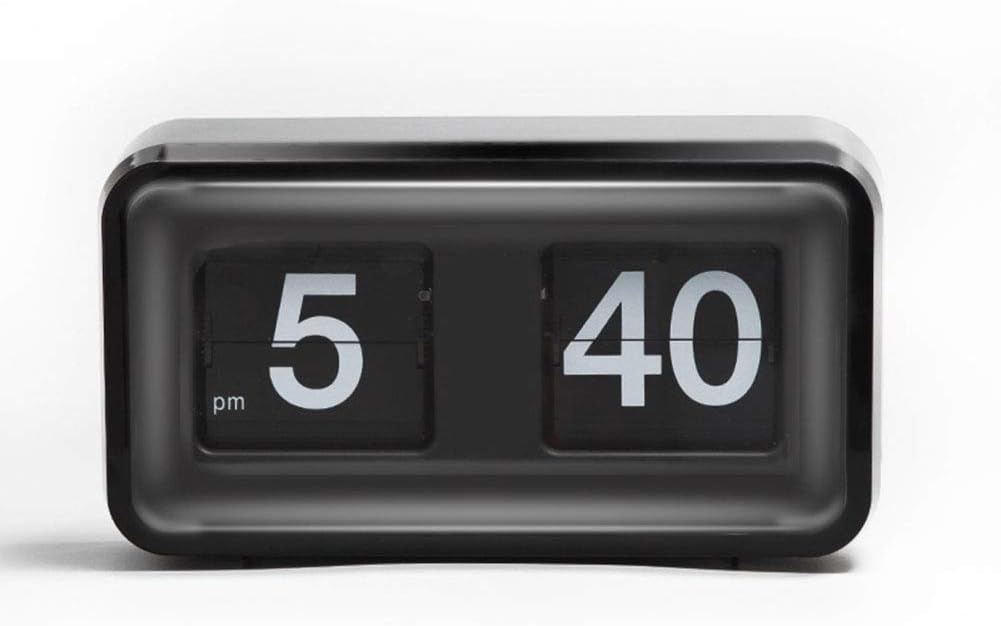 Auto Flip Clock Flip Clock, Retro Auto Flip Down Clock, Home Décor Desk Clock Internal Gear