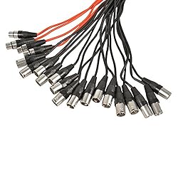 Seismic Audio SACB-16x4x25 16-Channel XLR Low