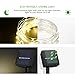 Mpow Solar String Lights, 33ft 100LED Outdoor String Lights, Waterproof Decorative String Lights for Patio, Garden, Gate, Yard, Party, Wedding, Christmas (Warm White)