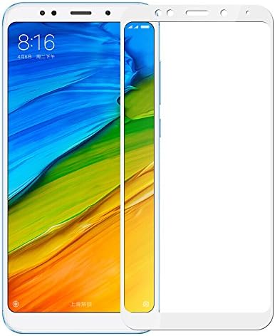 HOLLITED TRADEING For Xiaomi Redmi 5 Plus Dustproof Screen Protector Guard Film 9H Hardness Full cover, high transmittance Scratch-Resistant Ultra Clear Anti-fingerprint(Black,white)