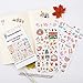 Sinceroduct Planner Stickers Holiday Seasonal Stickers 8 Sheets/300+ Value Pack Bullet Journals-Productivity&Decorative Happy Sticker Tablet,Include Christmas,Valentine's Day,Birthday and Thanksgiving
