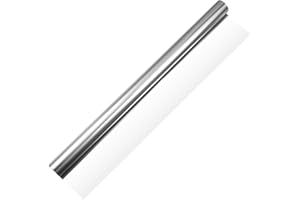 NUOBESTY Two Way Mirror Film Reflective Window Tint Black Static PVC Privacy Film for Heat Insulation and