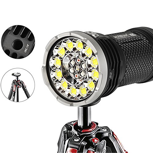ACEBEAM X80 Flashlight 25000 Lumens 5-Color Light Beam Flashlights Included Batteries