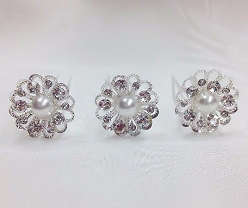 12 Pcs Beautiful Vintage Look Bridal Hairpins,Wedding Hair pin, Gatsby Headpiece,Rhinestone hair pin, Bridal Pins