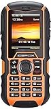 icefox Dual sim Rugged Unlocked mobile phone,IP68 Waterproof,Shockproof Outdoor Military Cell Phone