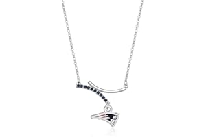 PRO SPECIALTIES GROUP NFL Dual Infinity Necklace | Sports Fan Jewelry Gift | Fashion Jewelry | Birthday & Holiday Gifts for Women and Girls