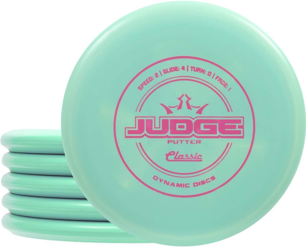 Dynamic Discs Judge Disc Golf Putter Five Pack Frisbee Golf Putter