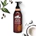 Keeva Organics Sulfate Free Shampoo with Tea Tree/Argon Oil/Coconut Oil 3-in-1 Formula, 28.2 oz.