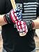 Clutch Sports Apparel American Flag Baseball and Softball Batting Gloves - Super Grip Finger Fit for Adult, Youth - Performance Mesh & Perforated Sheep Skin Palm