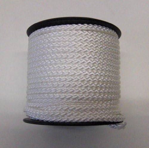 8 Plait Std Polyester Cord - 2 or 3mm - Black or White