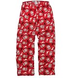 Liverpool FC Official Football Gift Mens Lounge Pants Pyjama Bottoms Red Small