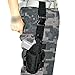 Molle Tactical Leg Holster, Drop Leg Gun Holster Adjustable Right Handed Tactical Drop Leg Thigh Gun Pistol Holster Pouch Pistol Drop Puttee Holder, Removable Wrap Around Thign Design for Men & Women