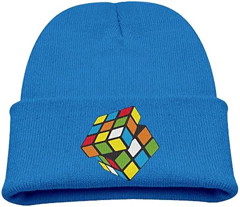 HSXOOW Beanie Toddler's Rubiks Cube Winter Beanie Hat Skull Cap