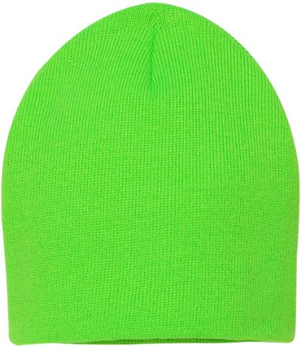 Sportsman - 8' Knit Beanie - SP08 - One Size - Neon Green