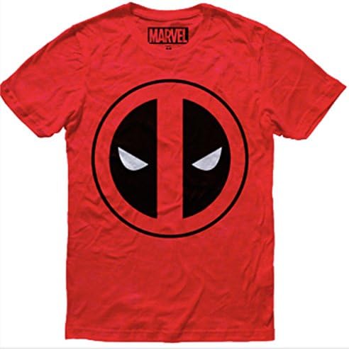 Mascara de Latex Marvel Deadpool Mens T-Shirt Size Medium