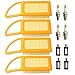 Panari (Pack of 4) 4282 141 0300 Air Filter + Fuel Filter Spark Plug for STIHL BR500 BR550 BR600 Leaf Blower