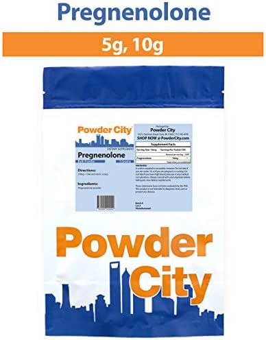 Powder City Pregnenolone Supplement (5 Grams)