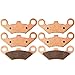 ECCPP Brake Pads for Traild Polaris Sportsman 570/500/450/400/800/2009-2020 Touring 570 2017-2024, FA159 Front and Rear Brake Pads