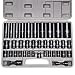 CASOMAN Complete 3/8" and 1/2" Drive Impact Socket Set, Inch (SAE) /Metric, Cr-V, 6-Point, 3/8"- 1-1/4", 8 mm - 24 mm, Deep & Shallow, 38-Piece Impact Socket Set primary