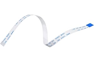 MECCANIXITY FFC Ribbon Flat Flexible Cable, 12 Pin 0.5mm Pitch 200mm Long (B Type) for LCD 3D Printer Camera DVD TV Laptop Au