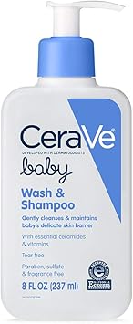 cerave baby wash and shampoo