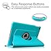 Fintie iPad Pro 9.7 Case - 360 Degree Rotating Stand Case with Smart Protective Cover Auto Sleep/Wake Feature for Apple iPad Pro 9.7 Inch (2016 Version), Vintage Winter Ice