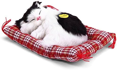 Ann Cute Simulation Animal Doll Plush Soft Cat Toy With Meow Sound/Wonderful Decoration