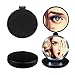 Herwiss Lighted Travel Makeup Mirror with 10x Magnifying and 1x HD Led Illuminated Folding Compact Mirror- Portable Durable Lightweight - Free Standing or Hand Held