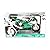 Benelli Tornado Tre 1130 Motorcycle 1:12 Scale (Green)