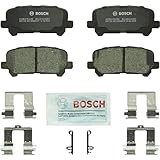 Bosch BC1281 QuietCast Premium Ceramic Disc Brake Pad Set For: Acura MDX, ZDX; Honda Odyssey, Pilot, Rear