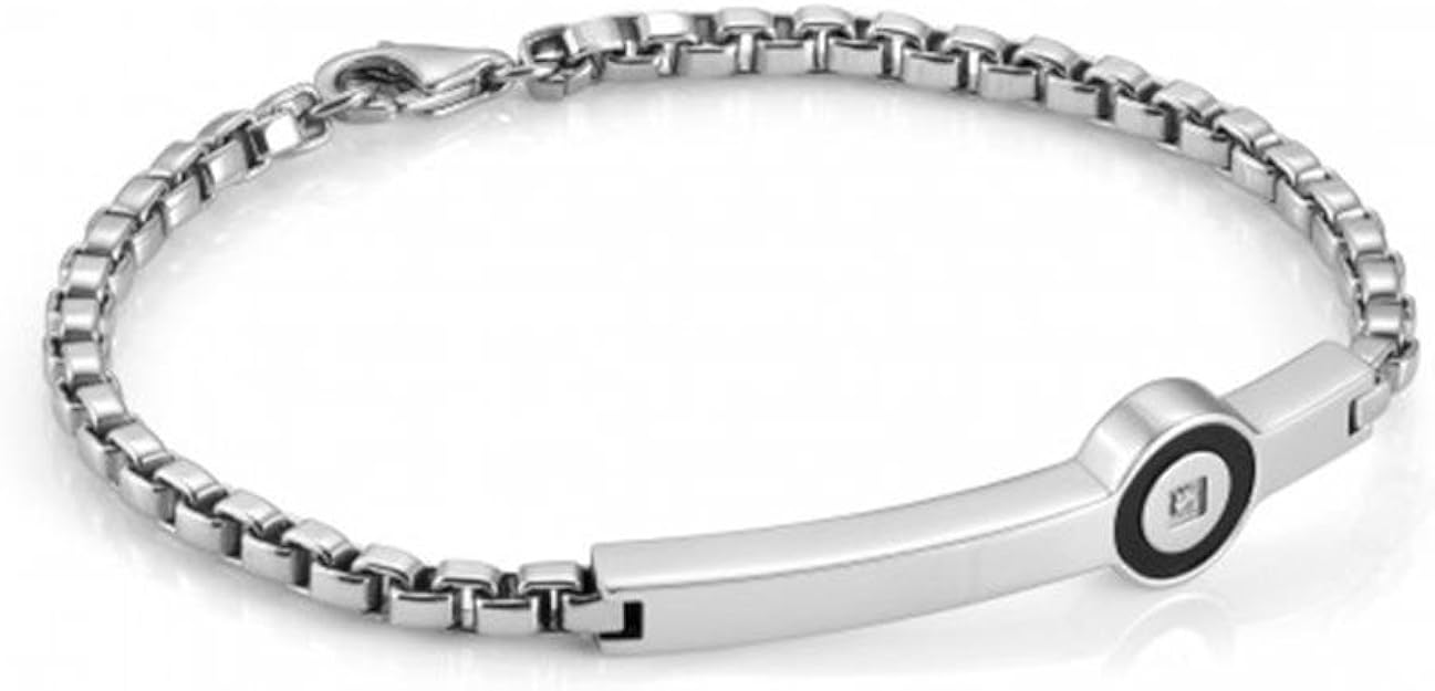 Nomination 024812/011 Men's Bracelet Stainless Steel Zirconia White 21