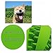 CAVN Soft Rubber Toy IQ Treat Ball for Dogs and Cats (Dental Treat and Bite Resistant) Durable Non-Toxic Strong Tooth Cleaning Dog Feed Ball for Pet IQ Training/ Chewing/Playing, Dog Chew Toys