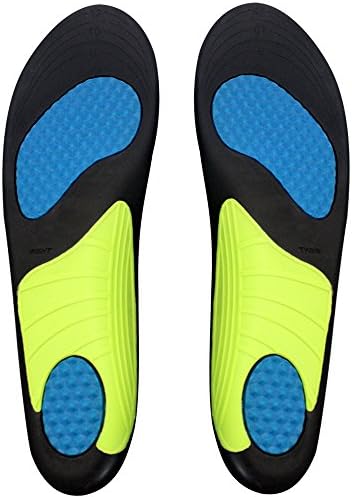 Suscong Athletic Sport Arch Support shoe Insoles Inserts for running basketball Men and Wowen (US 6~US 9)